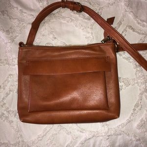 Crossbody, leather purse